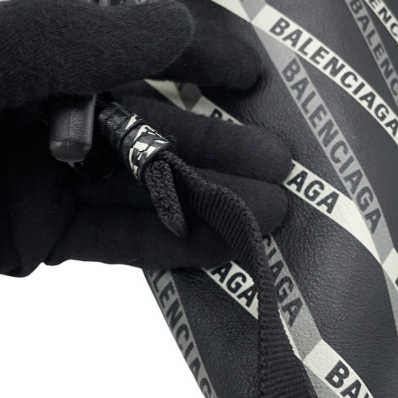 バレンシアガ ボディバッグ エクスプローラー ウエストバッグ レザー 529550 BALENCIAGA 黒