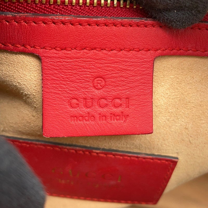 グッチ ハンドバッグ  ボストン スネーク ハートGGスプリーム/レザー 409529 GUCCI 2wayショルダー ホリデーコレクション