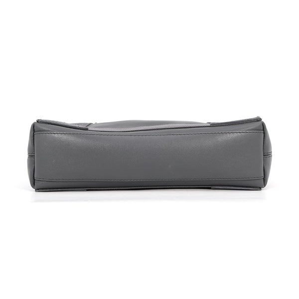 バレンシアガ ハンドバッグ ネイビーカバ XS パンチング ポーチ付 レザー キャンバス 390346 BALENCIAGA 2way