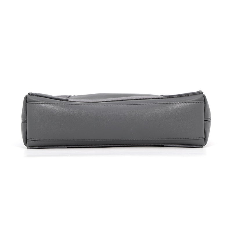 バレンシアガ ハンドバッグ ネイビーカバ XS パンチング ポーチ付 レザー キャンバス 390346 BALENCIAGA 2way