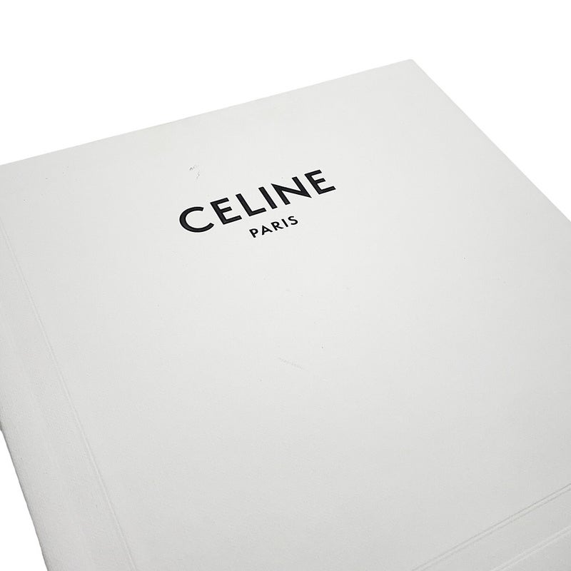 セリーヌ ハンドバッグ トリオンフ ミニ ブザス クレア カーフレザー 10L063 CELINE ミニバッグ 2wayショルダー 黒