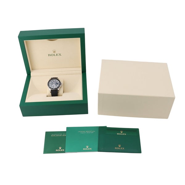 ロレックス ヨットマスター42 K18WGホワイトゴールド 226659 ROLEX 腕時計 黒文字盤