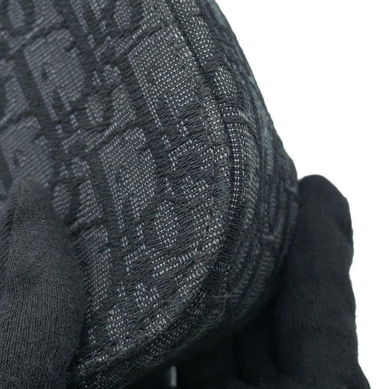 クリスチャン・ディオール ショルダーバッグ オブリーク サドル フラップ メッセンジャー 1ADPO049YKS 黒 トロッター