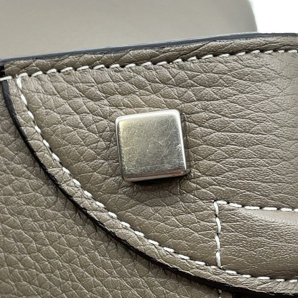 セリーヌ ハンドバッグ ラゲージ マイクロショッパー レザー 189793  CELINE バッグ グレージュ