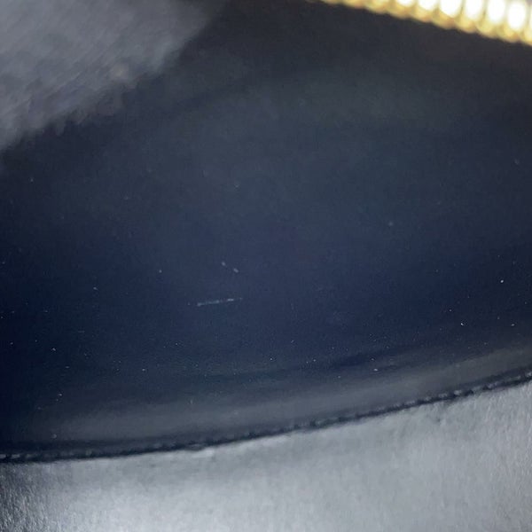 セリーヌ ショルダーバッグ キュイルトリオンフ オーバル レザー 10I70 3DPQ CELINE ポシェット  黒