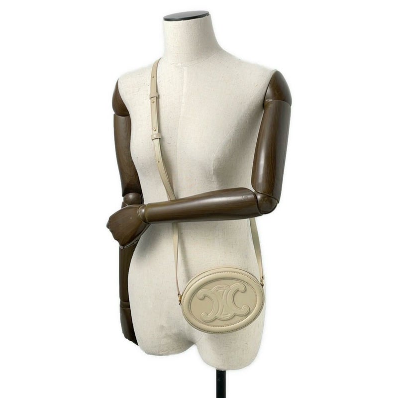 セリーヌ ショルダーバッグ オーバルパース キュイルトリオンフ 10I703DPQ CELINE バッグ