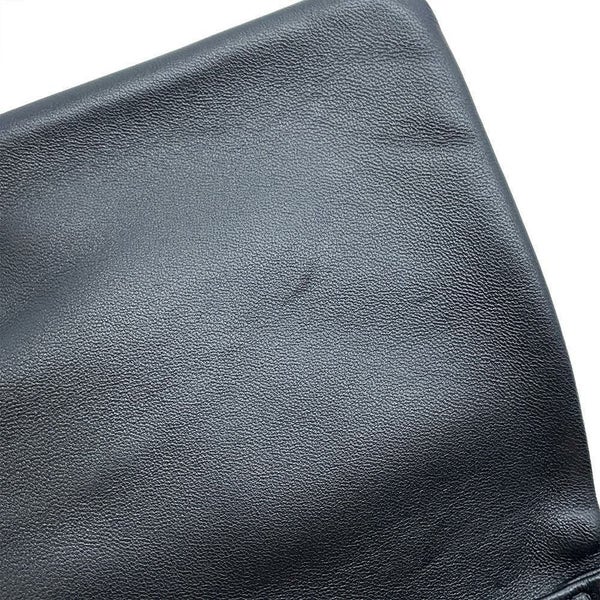 ディオール チェーンショルダーバッグ カロ カナージュ スタッズ レザー Christian Dior 財布 黒