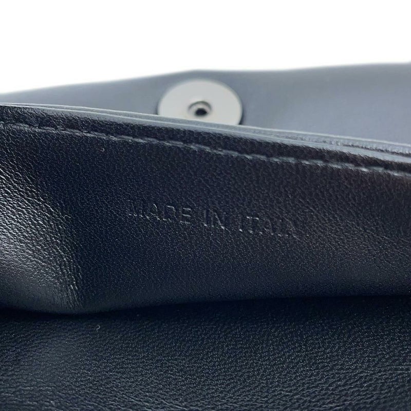 ディオール チェーンショルダーバッグ カロ カナージュ スタッズ レザー Christian Dior 財布 黒