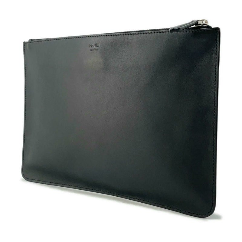 フェンディ クラッチバッグ モンスター バグズ 7N0078 FENDI セカンドバッグ 黒