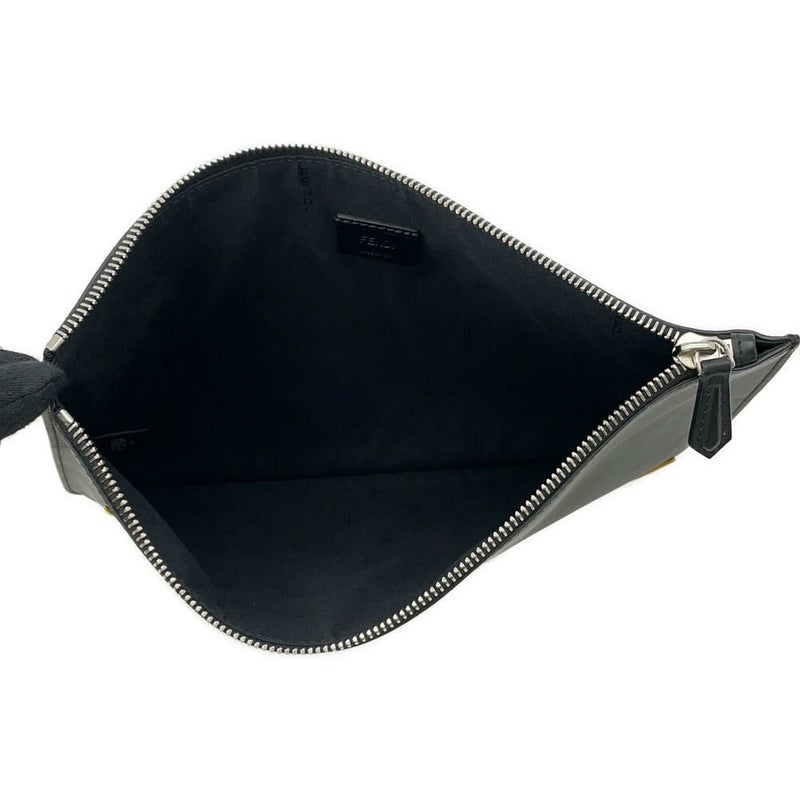 フェンディ クラッチバッグ モンスター バグズ 7N0078 FENDI セカンドバッグ 黒