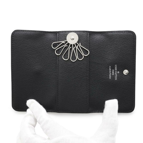 ルイヴィトン キーケース モノグラム・マカサー 6連キーケース ミュルティクレ6 M60165 ルイ・ヴィトン ブラック 黒