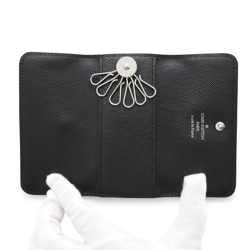 ルイヴィトン キーケース モノグラム・マカサー 6連キーケース ミュルティクレ6 M60165 ルイ・ヴィトン ブラック 黒