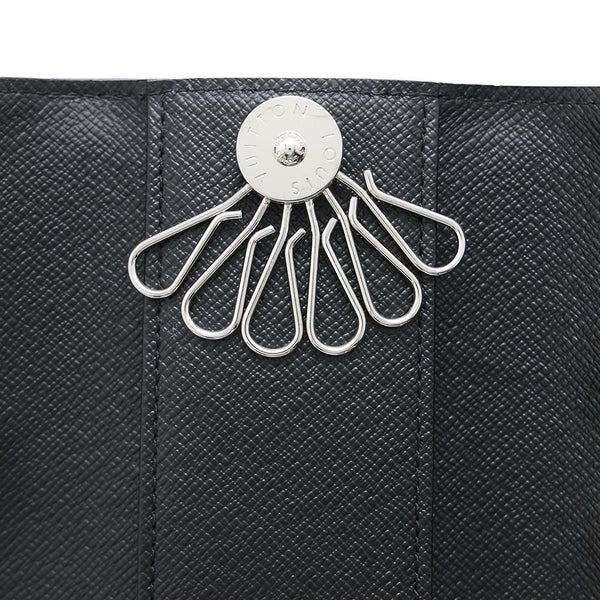 ルイヴィトン キーケース モノグラム・マカサー 6連キーケース ミュルティクレ6 M60165 ルイ・ヴィトン ブラック 黒