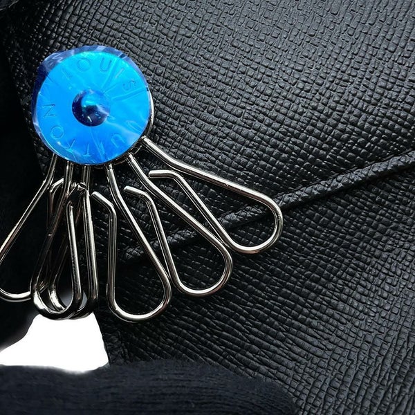 ルイヴィトン キーケース モノグラム・マカサー 6連キーケース ミュルティクレ6 M60165 ルイ・ヴィトン ブラック 黒