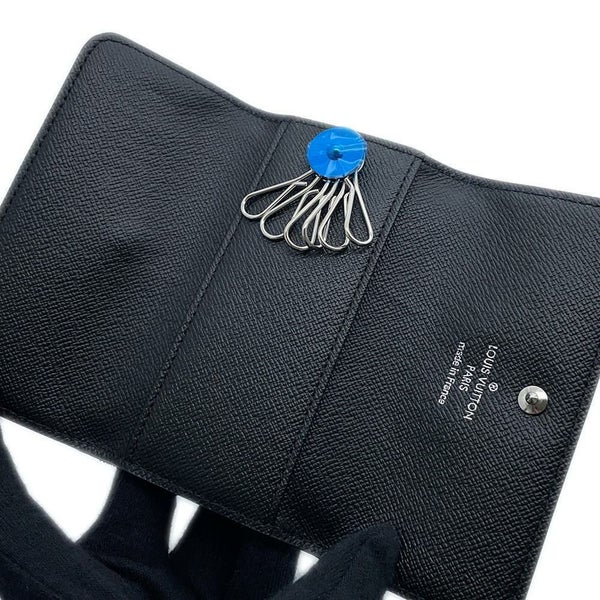 ルイヴィトン キーケース モノグラム・マカサー 6連キーケース ミュルティクレ6 M60165 ルイ・ヴィトン ブラック 黒