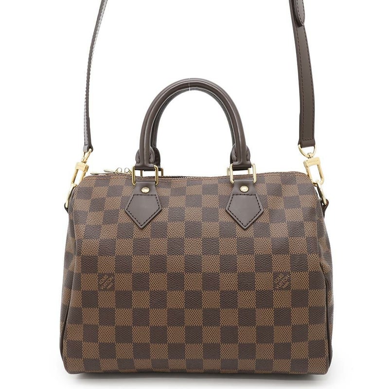 ルイヴィトン ハンドバッグ ダミエ・エベヌ スピーディ・バンドリエール25 N41181 LOUIS VUITTON 2wayショルダーバッグ