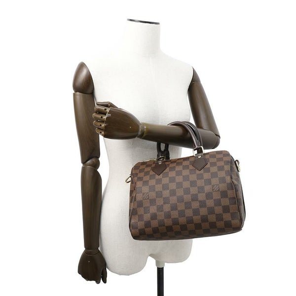 ルイヴィトン ハンドバッグ ダミエ・エベヌ スピーディ・バンドリエール25 N41181 LOUIS VUITTON 2wayショルダーバッグ