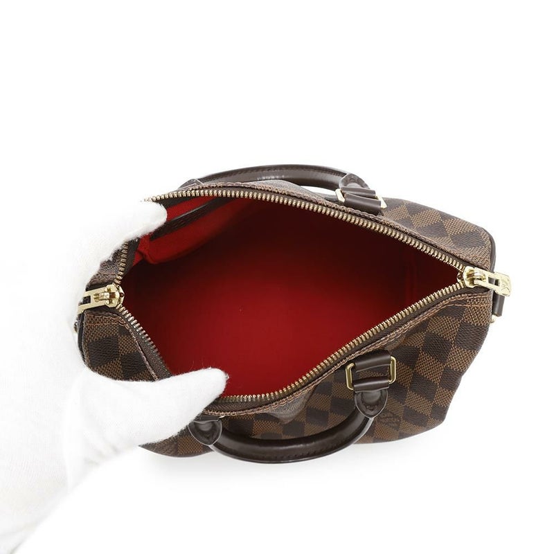ルイヴィトン ハンドバッグ ダミエ・エベヌ スピーディ・バンドリエール25 N41181 LOUIS VUITTON 2wayショルダーバッグ