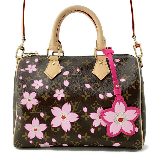 ルイヴィトン ハンドバッグ LV × TM モノグラム スピーディ・バンドリエール25 M14174 LOUIS VUITTON 2way 村上隆