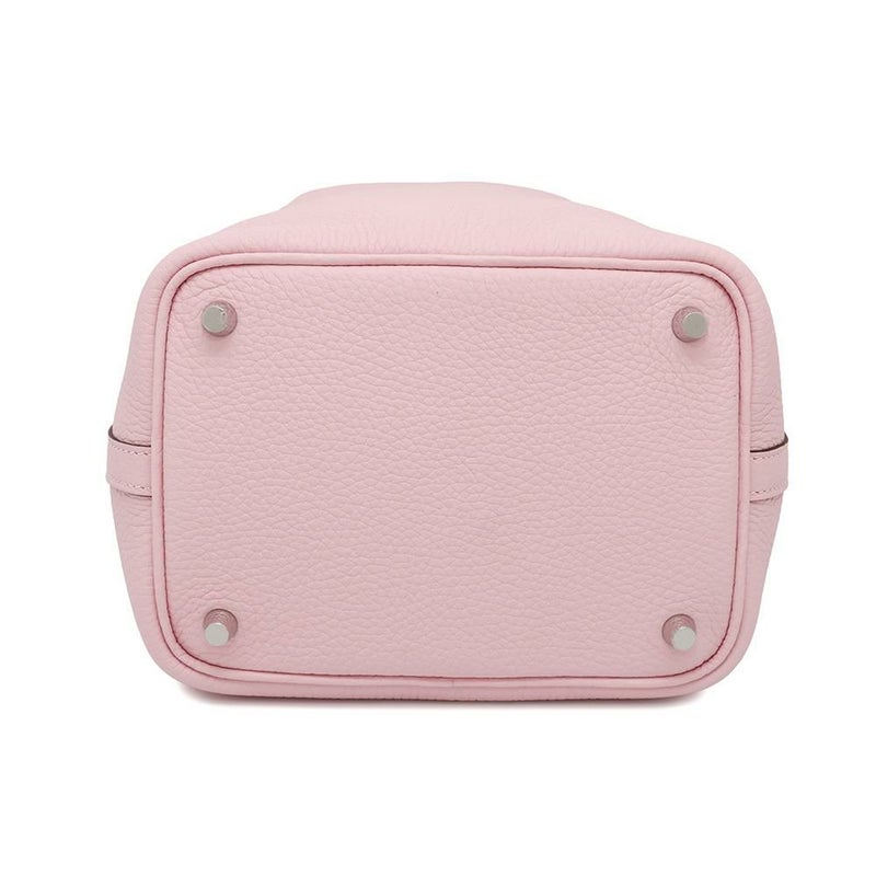 エルメス ハンドバッグ ピコタンロックPM ローズサクラ/シルバー金具 トリヨンクレマンス K刻印 HERMES トートバッグ