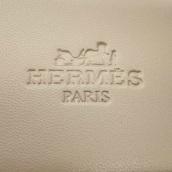 エルメス サンダル エズ30 EZE シェーヴル・ヴェロア コルク レディースサイズ37 HERMES 靴 ウェッジソール Hロゴ