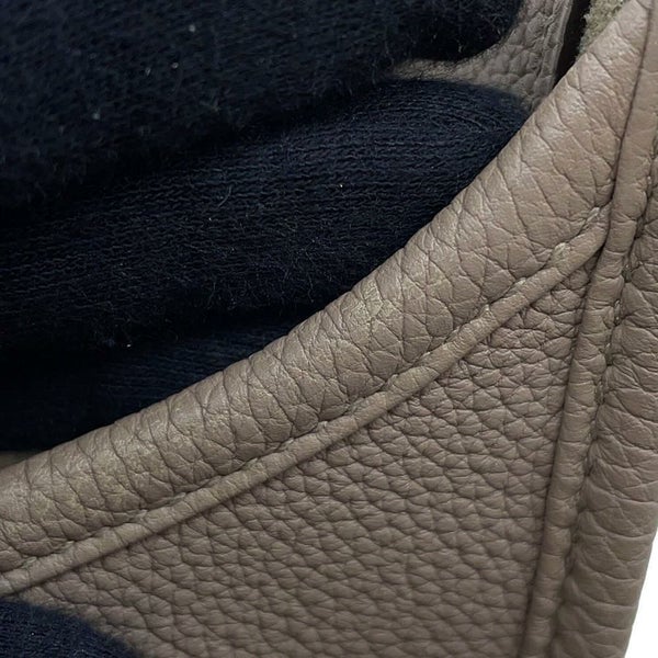 エルメス ショルダーバッグ エブリン3 PM グリアスファルト/シルバー金具 トリヨンモーリス C刻印 HERMES Evelyne