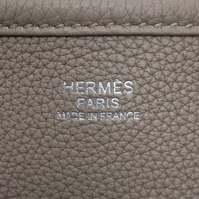 エルメス ショルダーバッグ エブリン3 PM グリアスファルト/シルバー金具 トリヨンモーリス C刻印 HERMES Evelyne