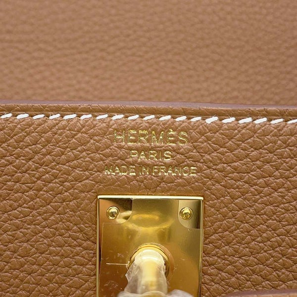 エルメス ハンドバッグ ケリー25 内縫い ゴールド/ゴールド金具 トゴ K刻印 2wayショルダー