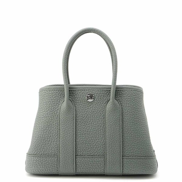 エルメス トートバッグ ネオ・ガーデン 23 ガーデンパーティ ヴェールアマンド/シルバー金具 ネゴンダ K刻印