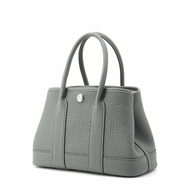 エルメス トートバッグ ネオ・ガーデン 23 ガーデンパーティ ヴェールアマンド/シルバー金具 ネゴンダ K刻印