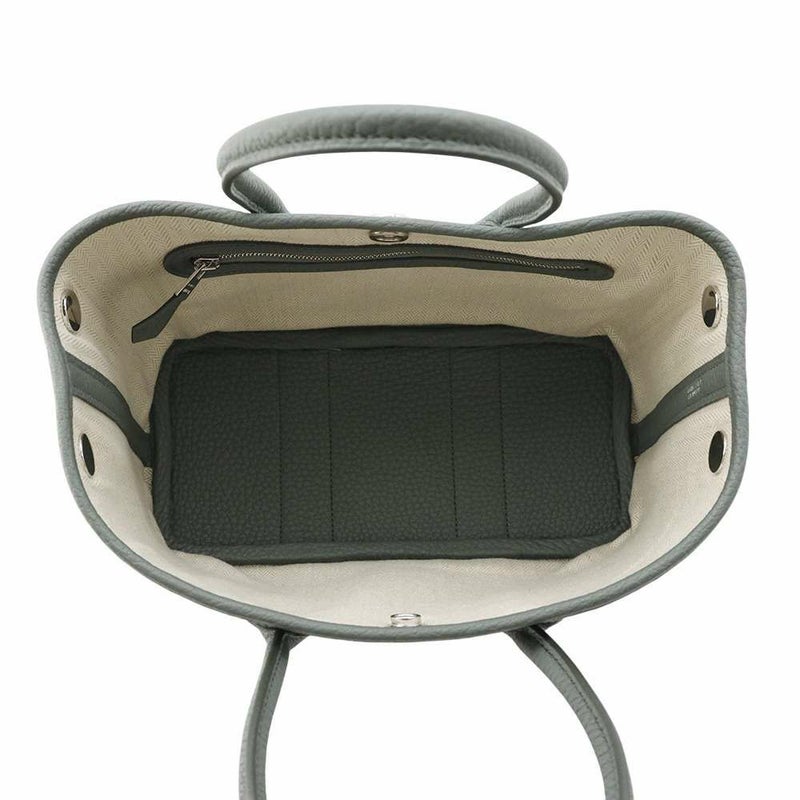 エルメス トートバッグ ネオ・ガーデン 23 ガーデンパーティ ヴェールアマンド/シルバー金具 ネゴンダ K刻印