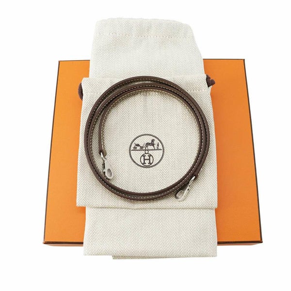 エルメス ハンドバッグ ミニケリー2 外縫い エトゥープ/シルバー金具 エプソン K刻印 HERMES 2wayショルダー