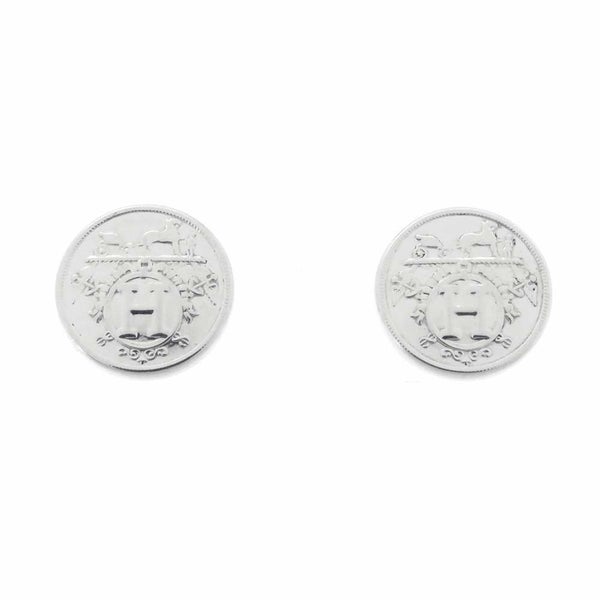 エルメス ピアス エクスリブリスTPM SV925シルバー HERMES ジュエリー