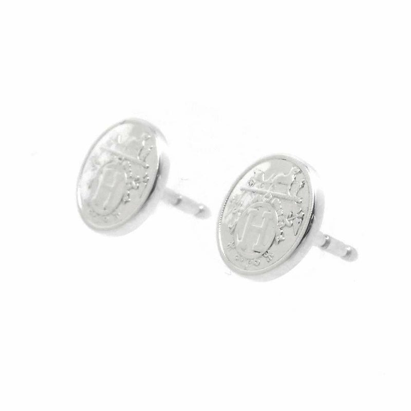 エルメス ピアス エクスリブリスTPM SV925シルバー HERMES ジュエリー