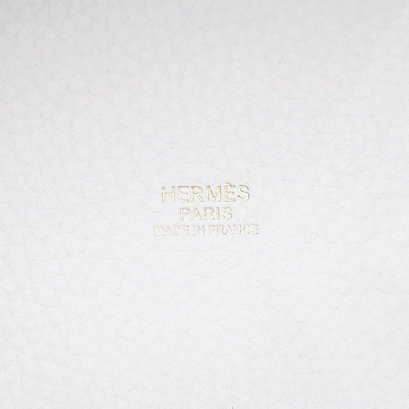 エルメス ピコタンロックPM エクラ ニューホワイト/セサミ/ゴールド金具 トリヨンクレマンス/スイフト K刻印 白