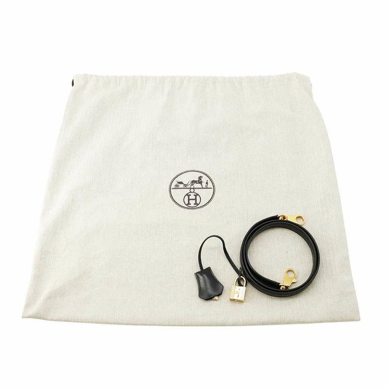 エルメス ハンドバッグ ケリー28 外縫い ブラック/ゴールド金具 ボックスカーフ □C刻印 HERMES Kelly 2wayバッグ 黒
