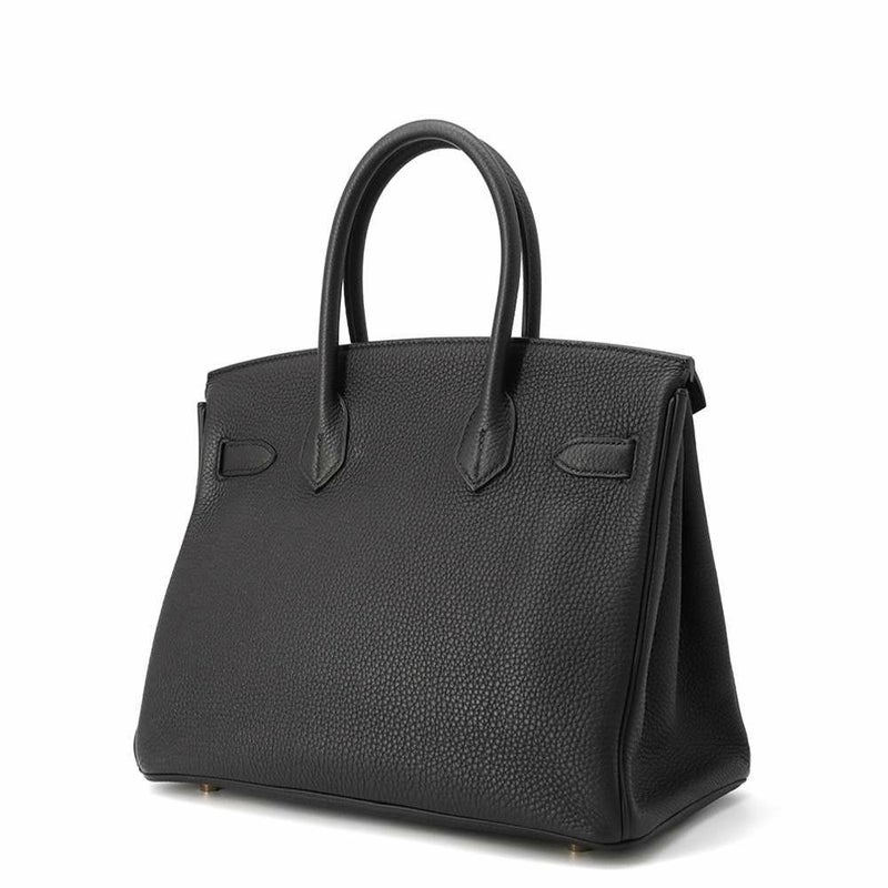 エルメス バーキン30 ブラック/ゴールド金具 トゴ Y刻印 HERMES Birkin ハンドバッグ 黒
