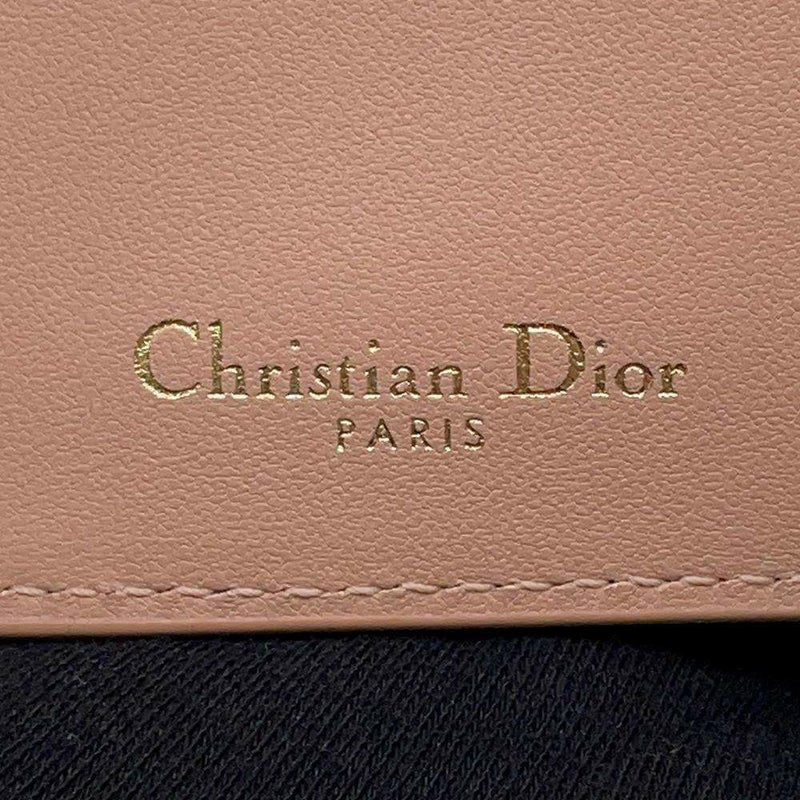 クリスチャン・ディオール 三つ折り財布 30 モンテーニュ ロータスウォレット レザー S2084OBAE  Christian Dior 財布