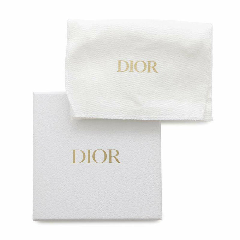 クリスチャン・ディオール 三つ折り財布 30 モンテーニュ ロータスウォレット レザー S2084OBAE  Christian Dior 財布
