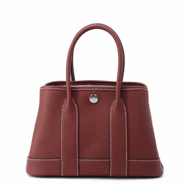 エルメス トートバッグ ネオ・ガーデン 23 ガーデンパーティ ルージュアッシュ/シルバー金具 ネゴンダ W刻印