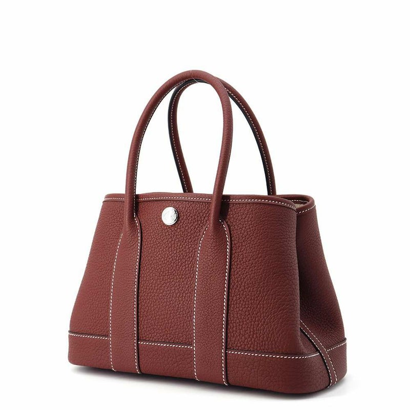 エルメス トートバッグ ネオ・ガーデン 23 ガーデンパーティ ルージュアッシュ/シルバー金具 ネゴンダ W刻印