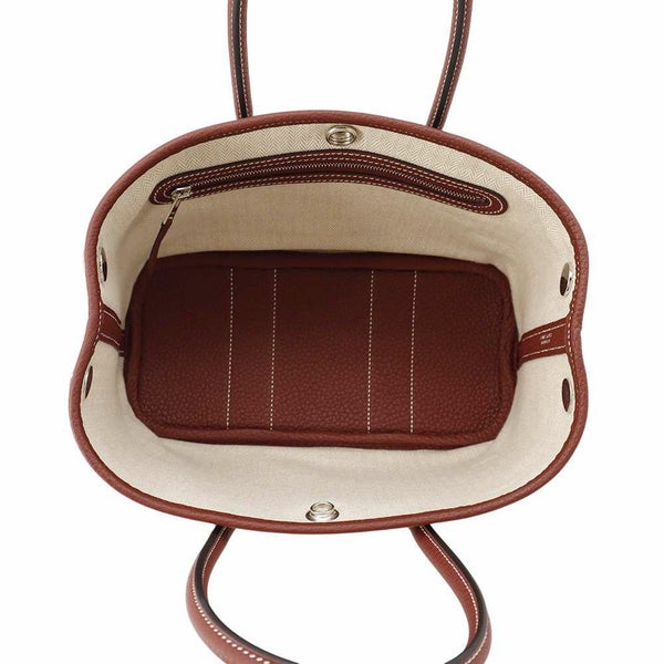 エルメス トートバッグ ネオ・ガーデン 23 ガーデンパーティ ルージュアッシュ/シルバー金具 ネゴンダ W刻印