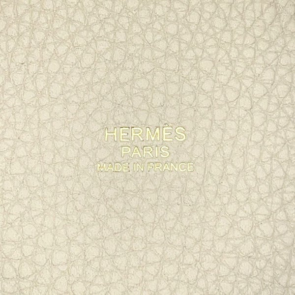 エルメス ハンドバッグ ピコタンロックPM クレ/ゴールド金具 トリヨンクレマンス K刻印 HERMES