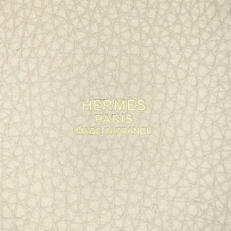 エルメス ハンドバッグ ピコタンロックPM クレ/ゴールド金具 トリヨンクレマンス K刻印 HERMES