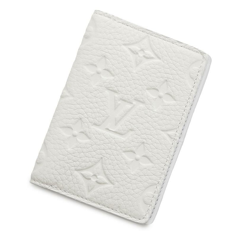 ルイヴィトン カードケース モノグラム トリヨンレザー オーガナイザー・ドゥ ポッシュ M83070 白