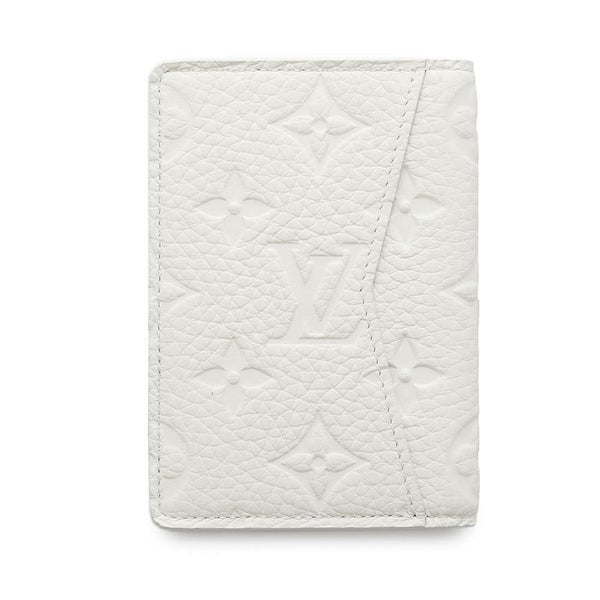 ルイヴィトン カードケース モノグラム トリヨンレザー オーガナイザー・ドゥ ポッシュ M83070 白