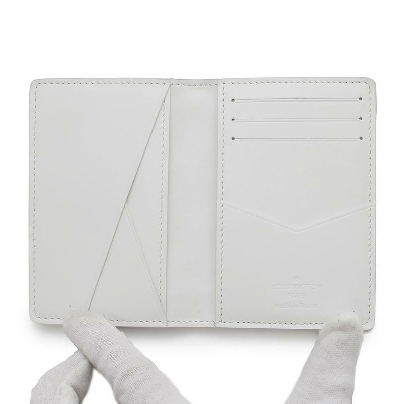 ルイヴィトン カードケース モノグラム トリヨンレザー オーガナイザー・ドゥ ポッシュ M83070 白