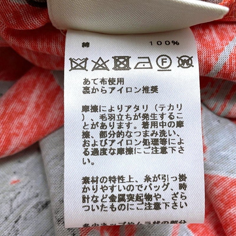 エルメス Ｔシャツ 総柄 コットン レディースサイズ38 HERMES アパレル