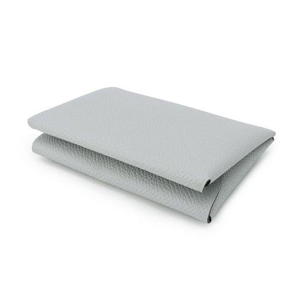 エルメス コインケース カルヴィ デュオ ブルーグラシエ/シルバー金具 エプソン K刻印 財布