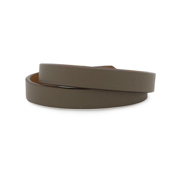 ルメス ブレスレット ミニ・ケリー・ドゥブルトゥール エトゥープ/ゴールド金具 スイフト U刻印 サイズT2